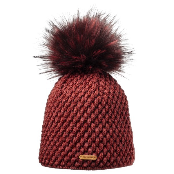 BUBBLES Winter hat made of 100% merino wool lined with fleece by