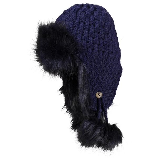 FINEZJA faux fur hat by Starling Hats with ear flaps  display picture 3