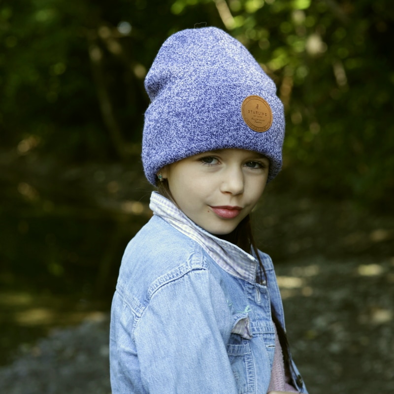 KIDS MOD – warm children’s hat, stylish, simple by Starling Hats