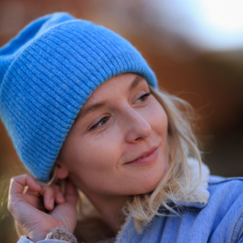 BINGO Soft winter hat by Starling Hats, modern style, fashionable colors